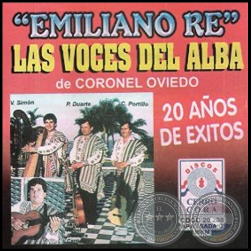EMILIANO RE - LAS VOCES DEL ALBA DE CORONEL OVIDEO - Ao 2010